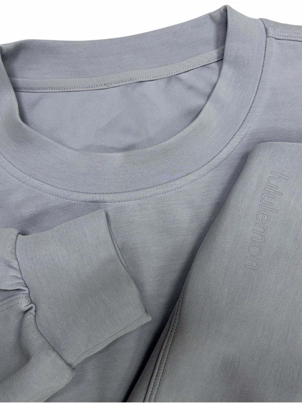 Lululemon Sweatshirt Womens 6 Lavender Softstreme Perfectly Oversized Crop Crew